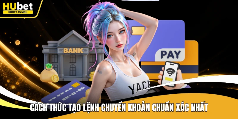 Cách thức tạo lệnh chuyển khoản chuẩn xác nhất